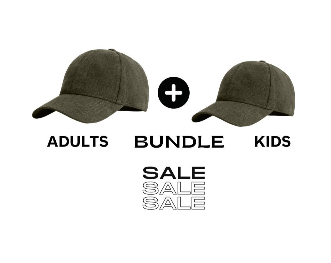 Army Green Cap Set | Stylish Army Green Baseball Cap