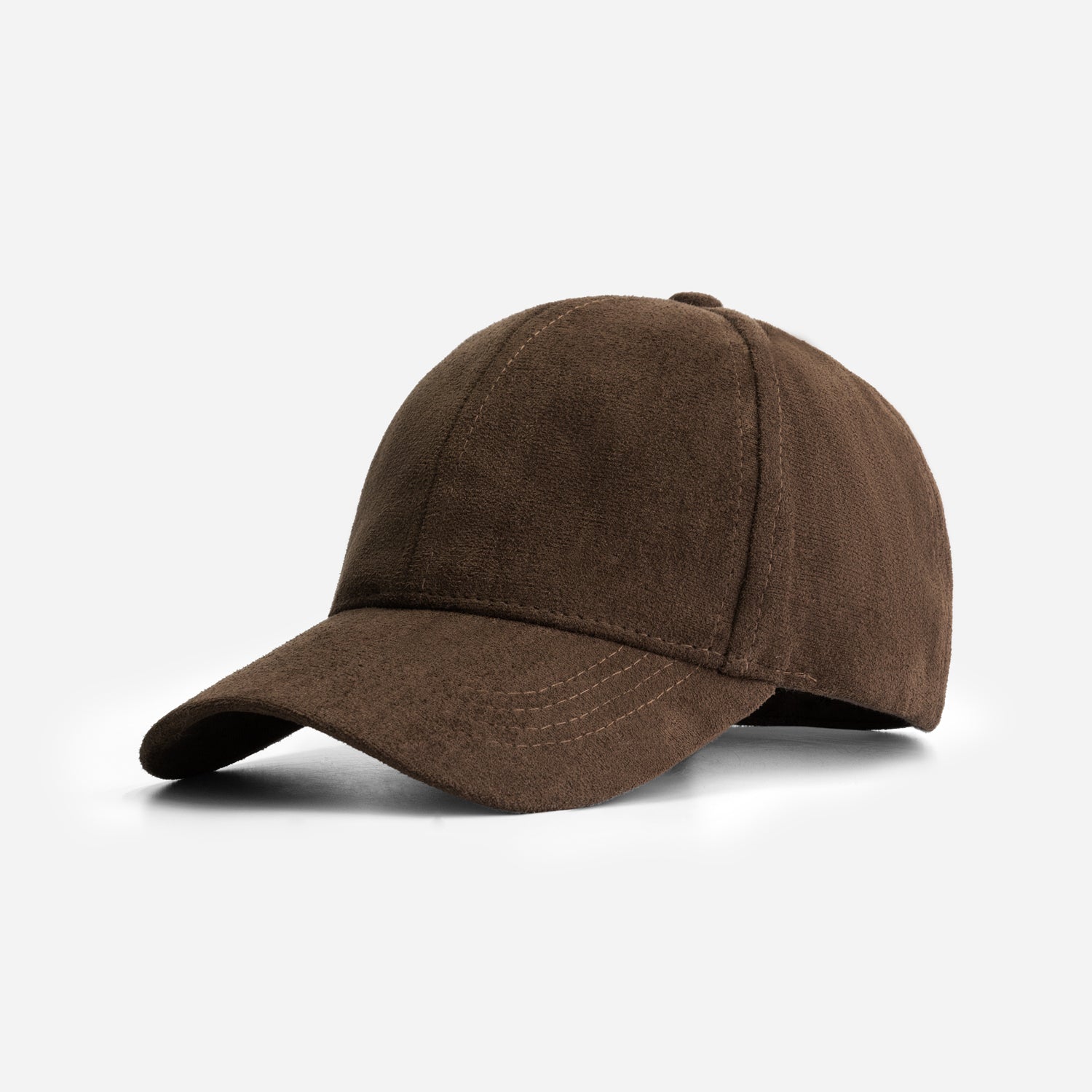 Unisex Mocha Suede Cap Set | Suede Trucker Caps