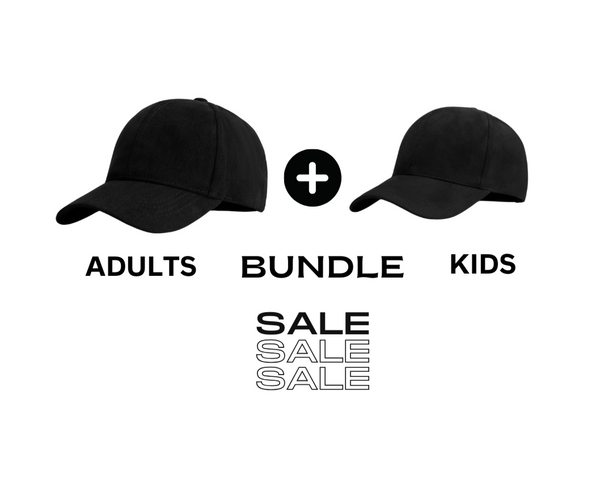 BUNDLE BLACK + KIDS CAP