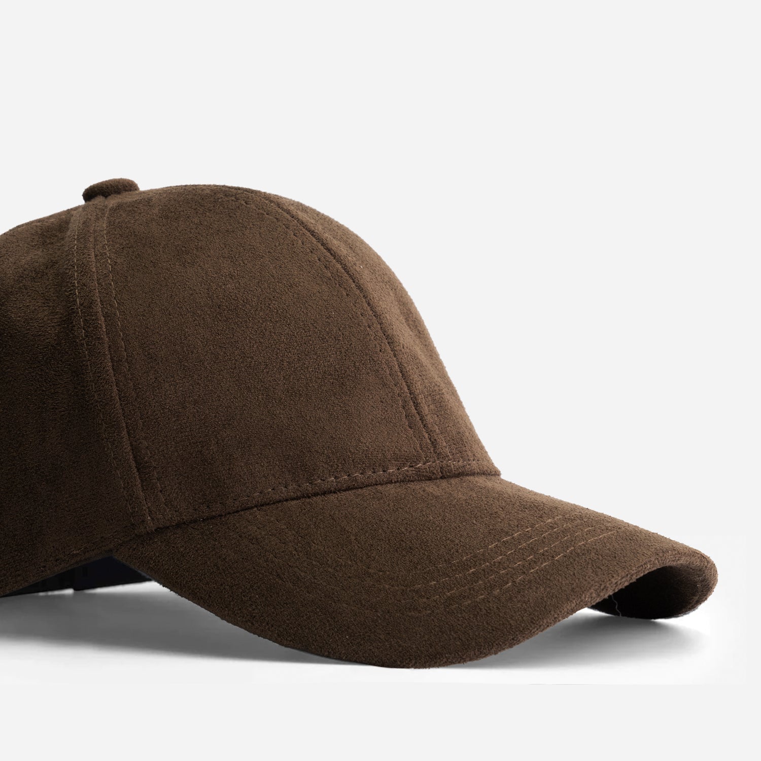 Mocha Suede Kids Cap | Stylish Mocha Cap for Kids